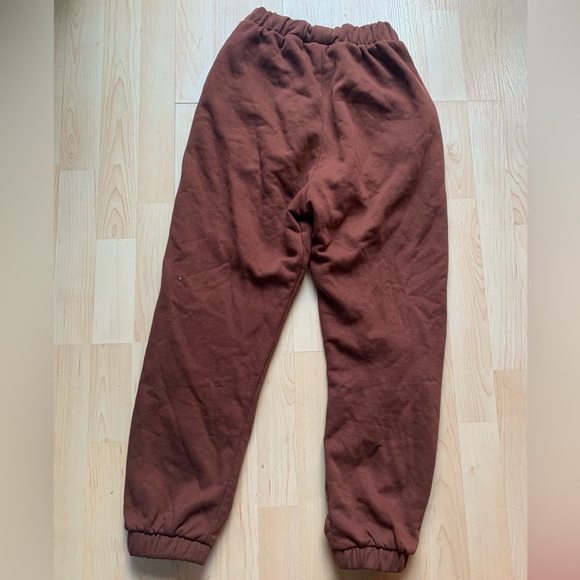 Zara Sweatpants Brown - Picture 3 of 4